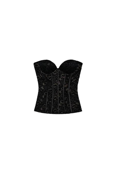 Velvet Lace Corset