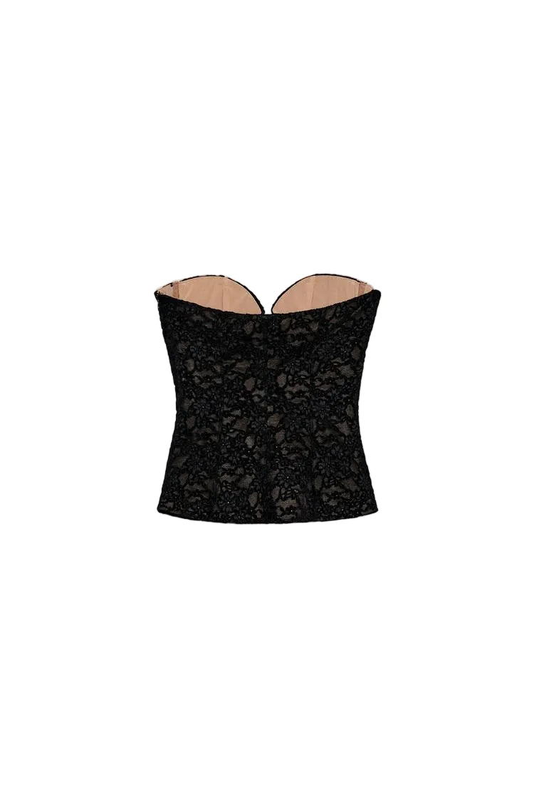 Velvet Lace Corset