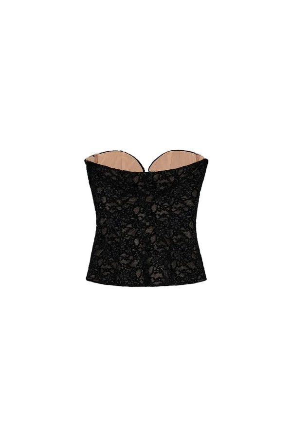 Velvet Lace Corset