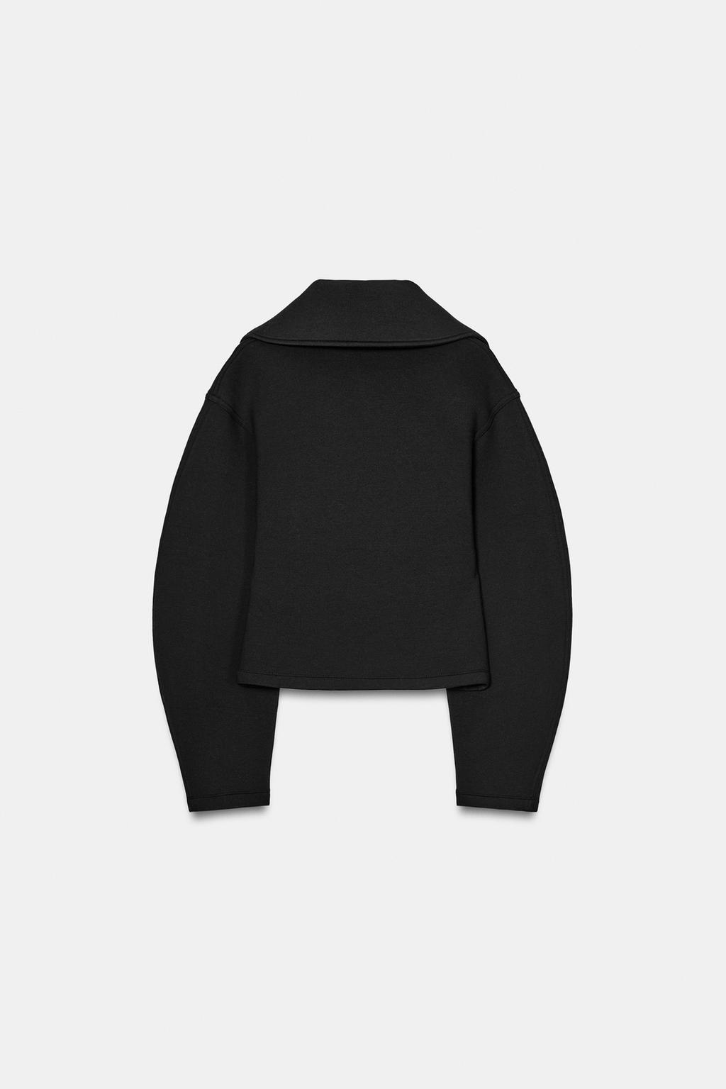 FITTED NEOPRENE - EFFECT JACKET