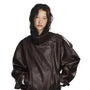 JACKE AUS KUNSTLEDER