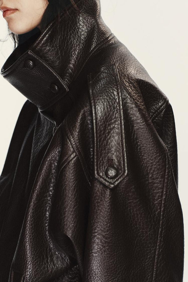 Faux Leather Jacket
