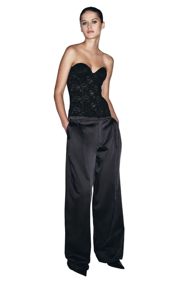 Velvet Lace Corset