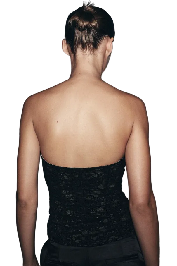Velvet Lace Corset