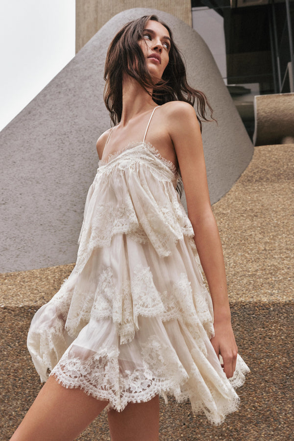 Penny Lace Mini Dress