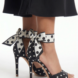 Polka Bow Heel