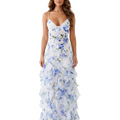 Angela Blumen-Maxikleid