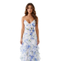 Angela Flower Maxi Dress