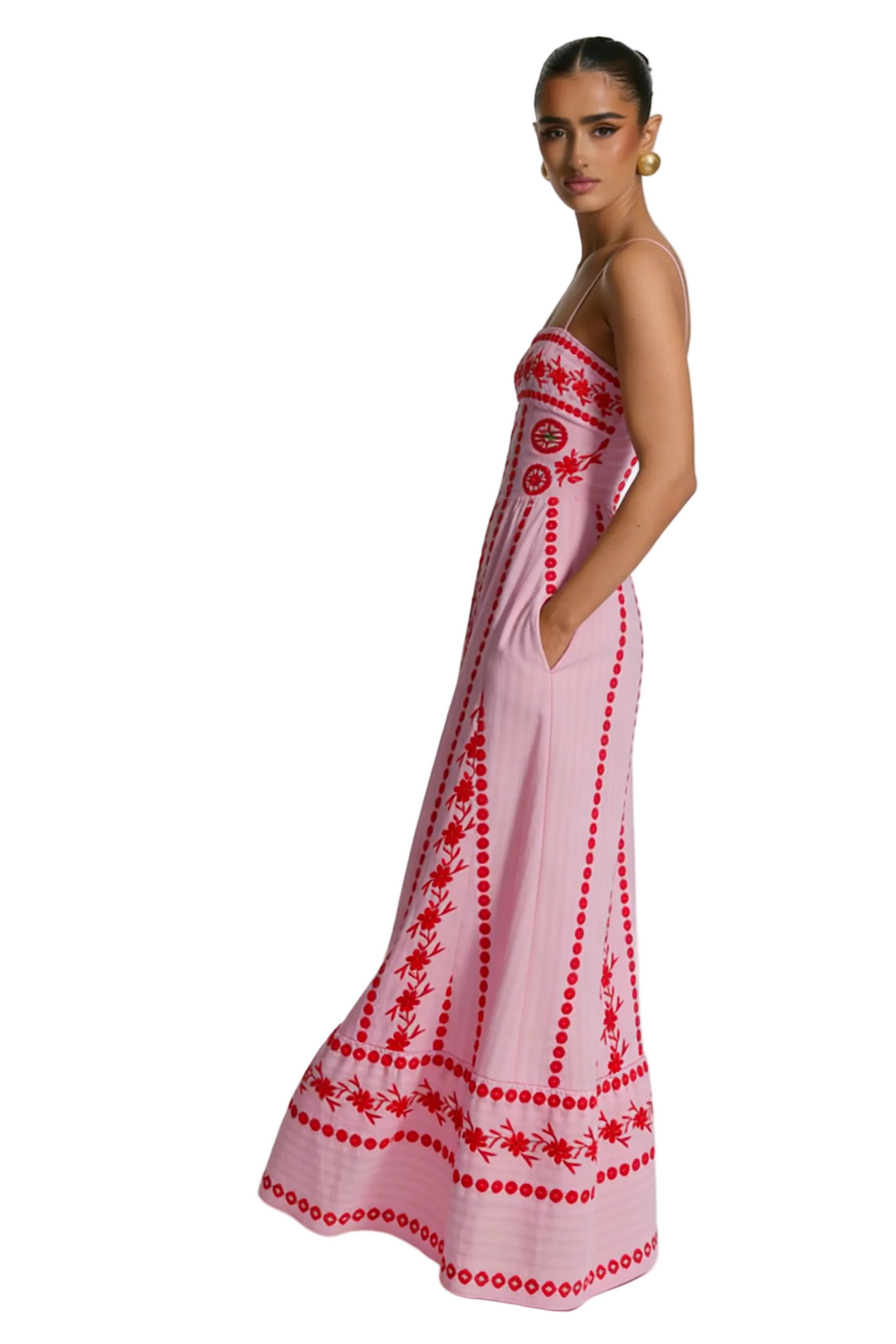 Flower Maxi Dress