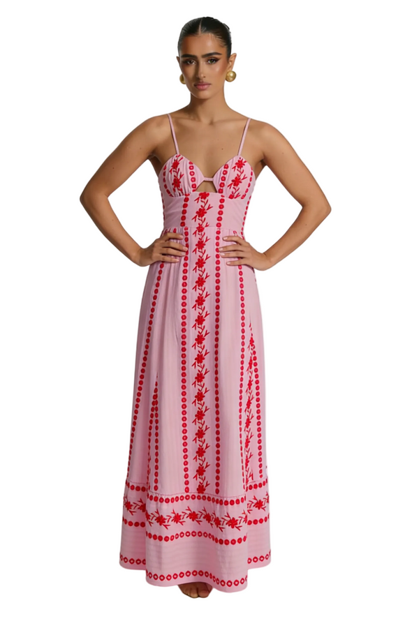 Flower Maxi Dress