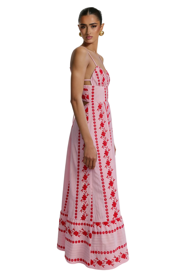 Flower Maxi Dress