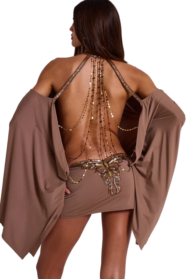 Alula Butterfly Mini Dress