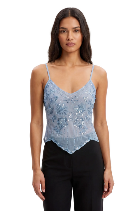 Azure Bloom Top