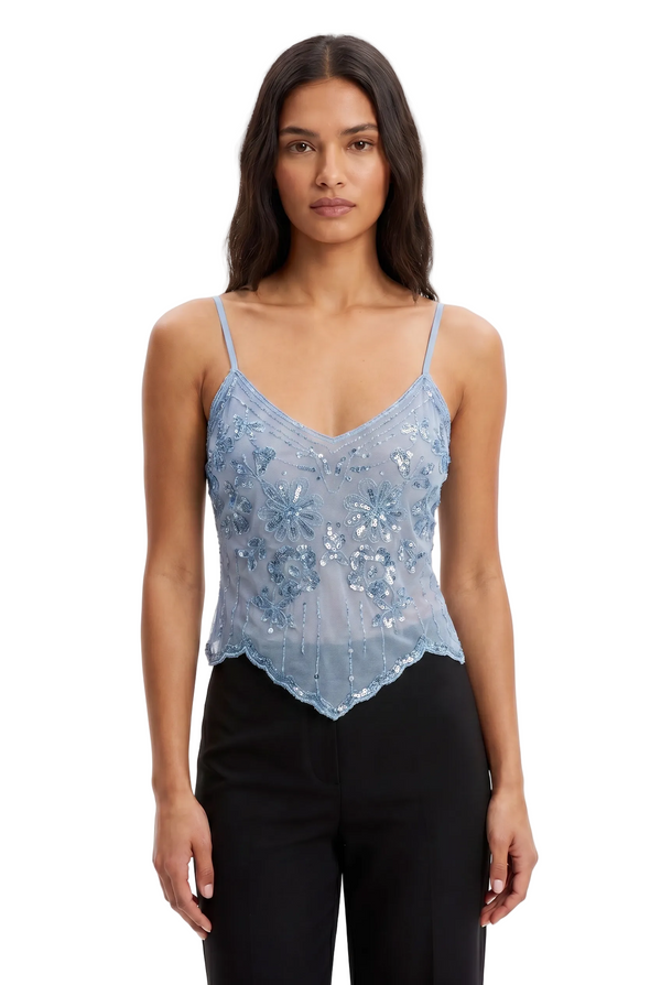 Azure Bloom Top