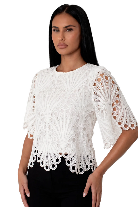 Cornelia Lace Top