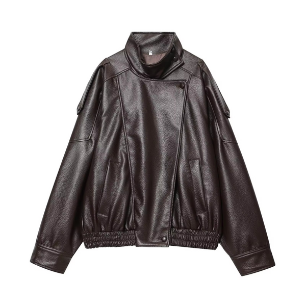 Faux Leather Jacket