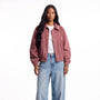 Rosa Bomberjacke